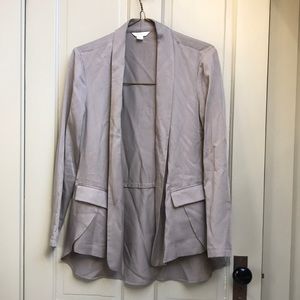 Garnet Hill Tencel Open-front Blazer